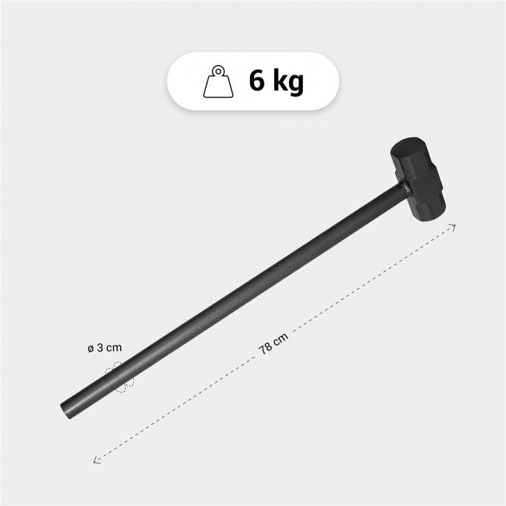 Ciocan de gimnastică din oțel 6 - 15 kg