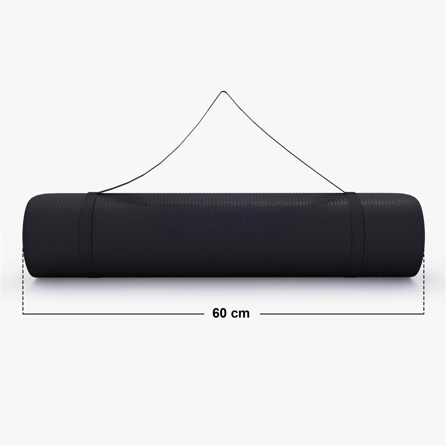 Saltea de yoga cu curea de transport 190 x 60/100 x 1,5 cm