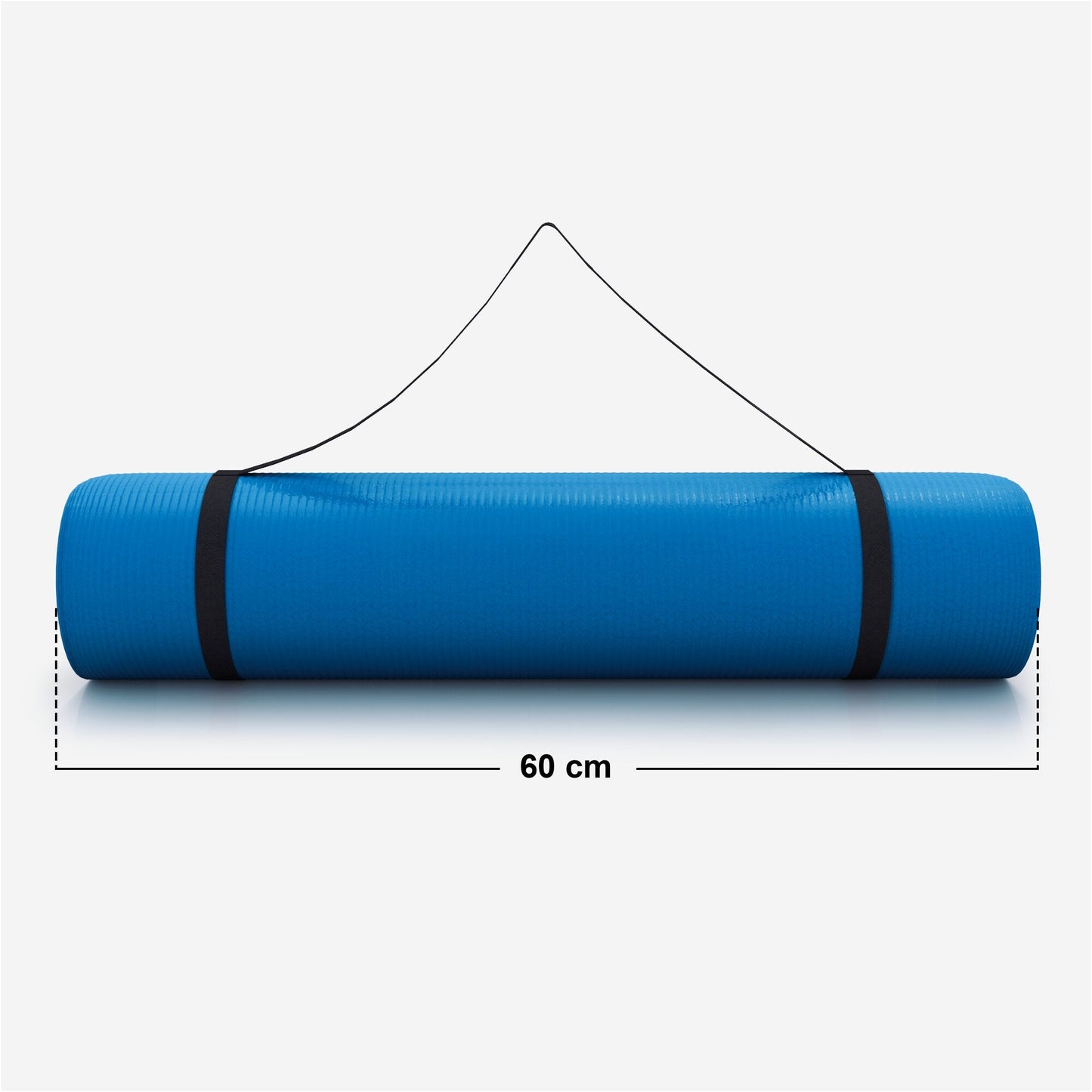 Saltea de yoga cu curea de transport 190 x 60/100 x 1,5 cm