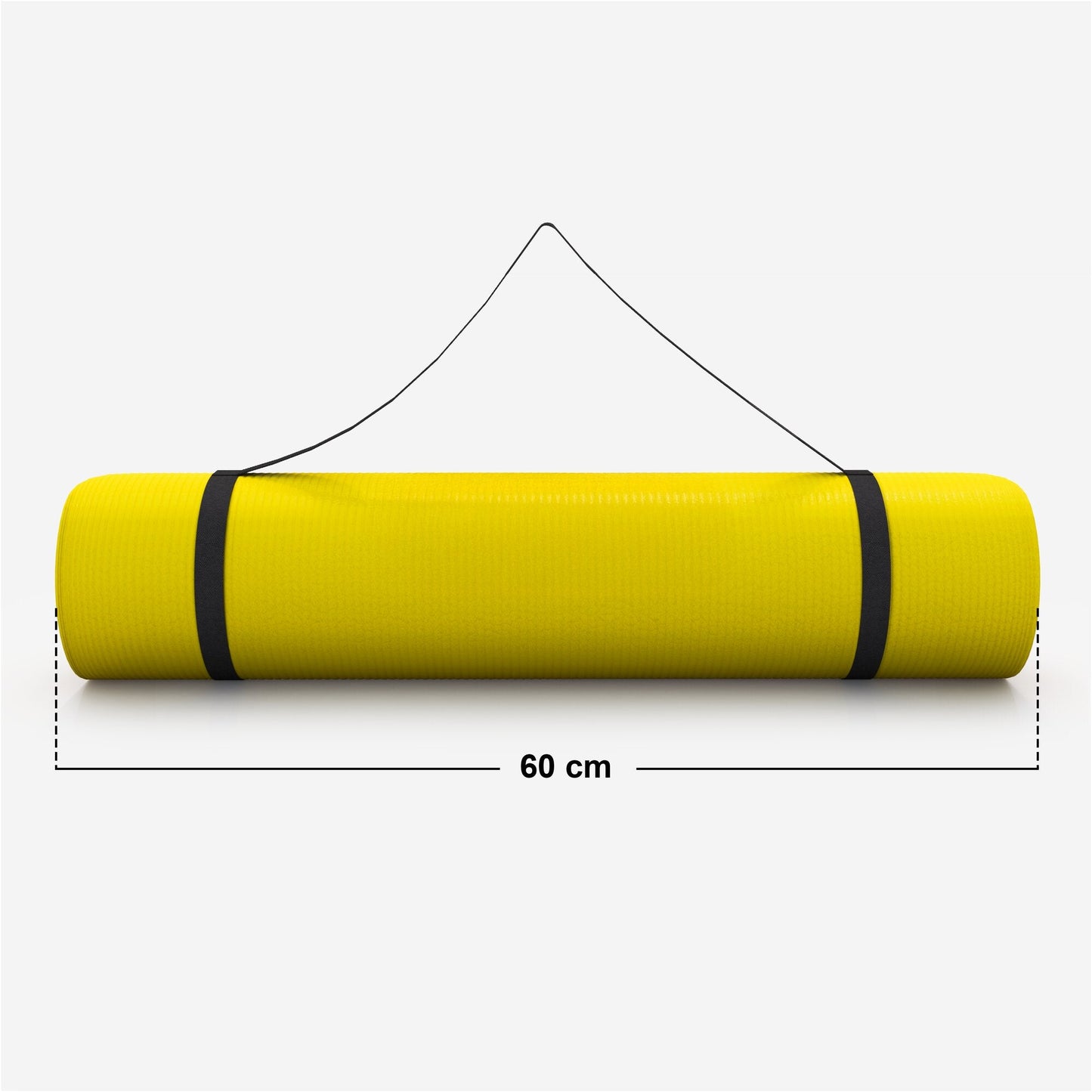 Saltea de yoga cu curea de transport 190 x 60/100 x 1,5 cm