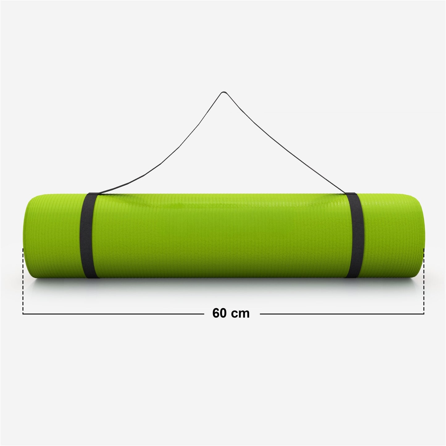 Saltea de yoga cu curea de transport 190 x 60/100 x 1,5 cm