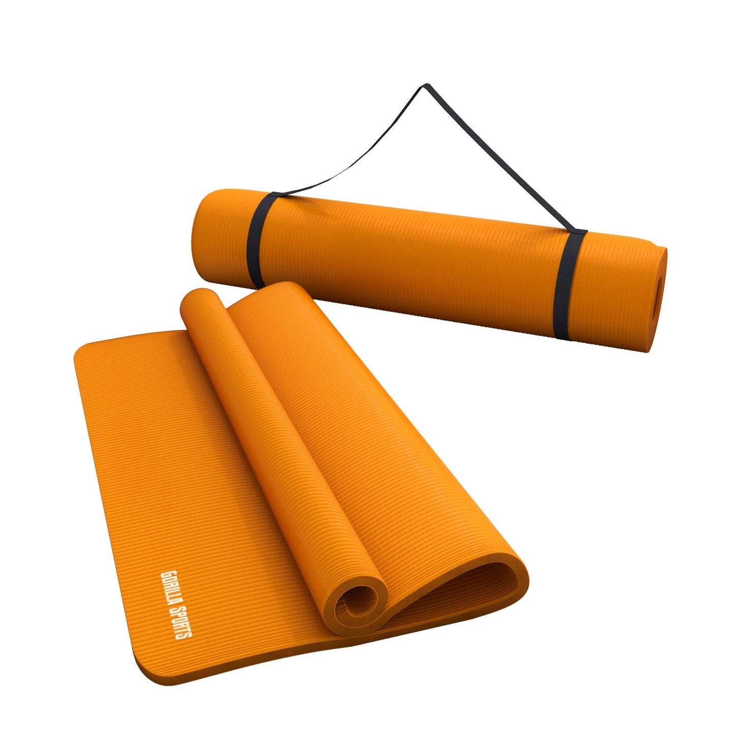 Saltea de yoga cu curea de transport 190 x 60/100 x 1,5 cm
