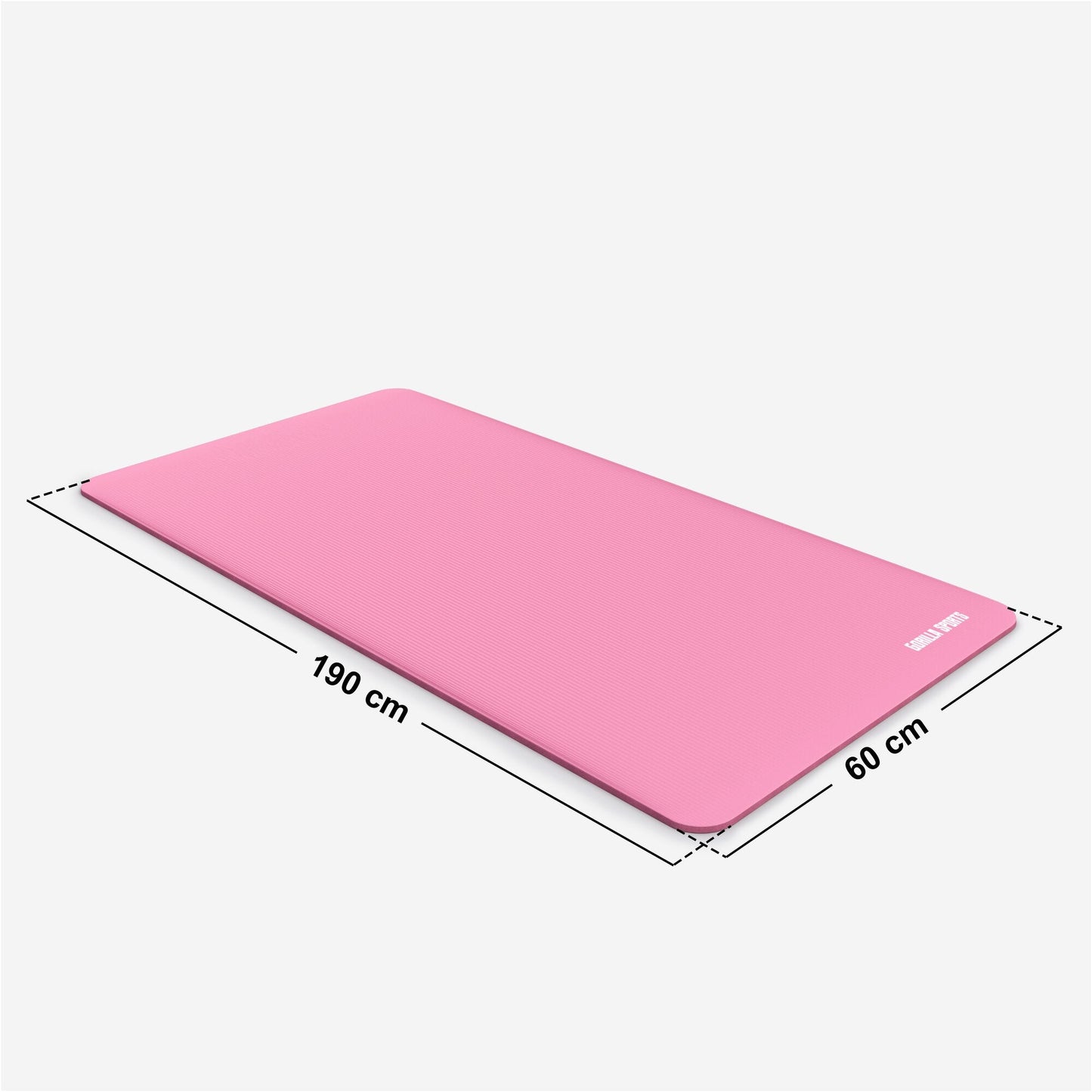 Saltea de yoga cu curea de transport 190 x 60/100 x 1,5 cm