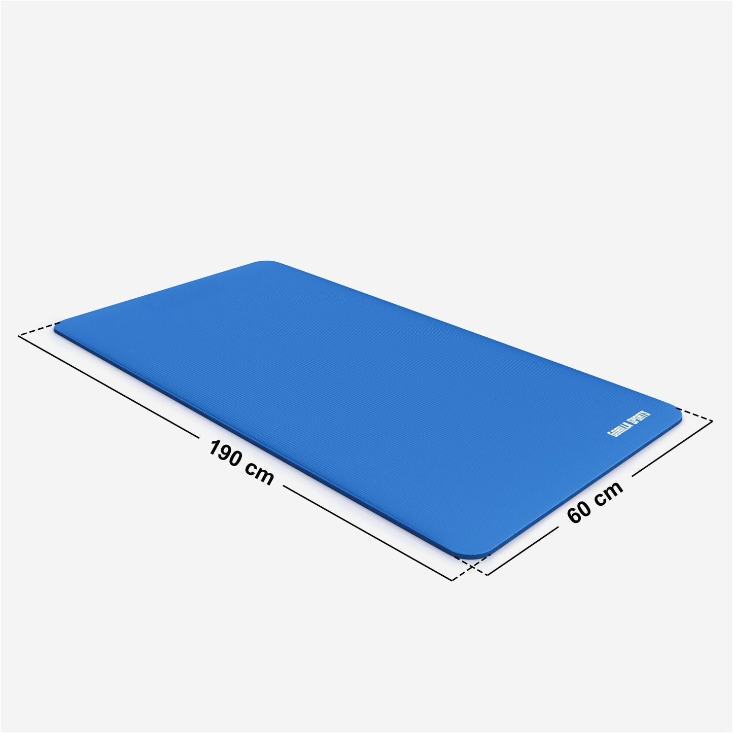 Saltea de yoga cu curea de transport 190 x 60/100 x 1,5 cm