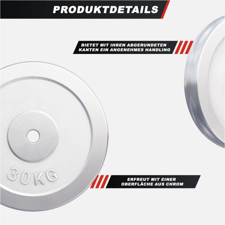 Disc de halteră cromat 0,5 - 30 kg