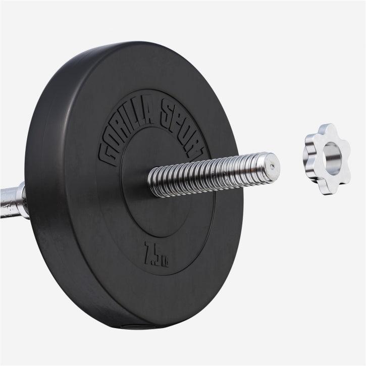 Disc din plastic umplut cu ciment, 1,25 - 15 kg, 30/31 mm