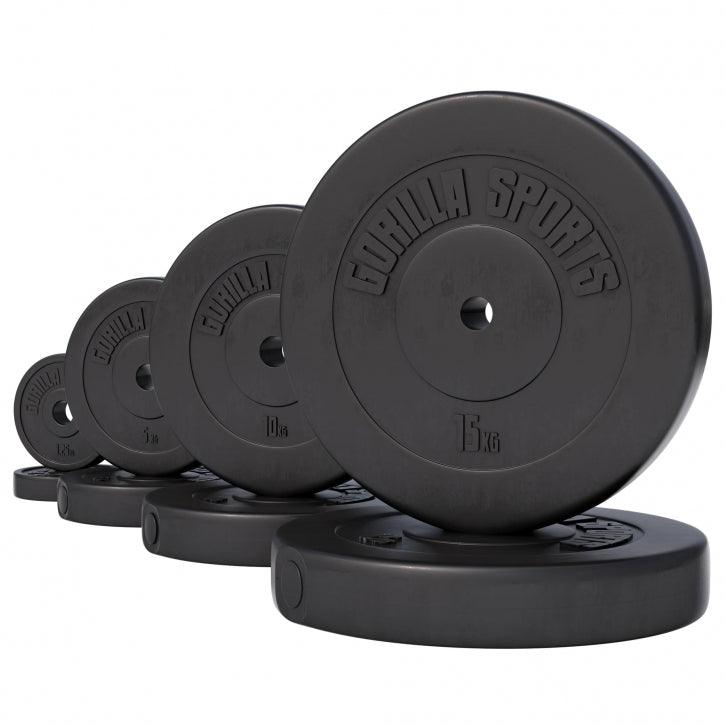 Disc din plastic umplut cu ciment, 1,25 - 15 kg, 30/31 mm
