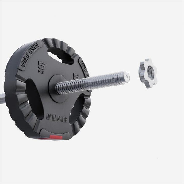 Discuri de halteră din plastic Gripper 1,25 - 15 kg
