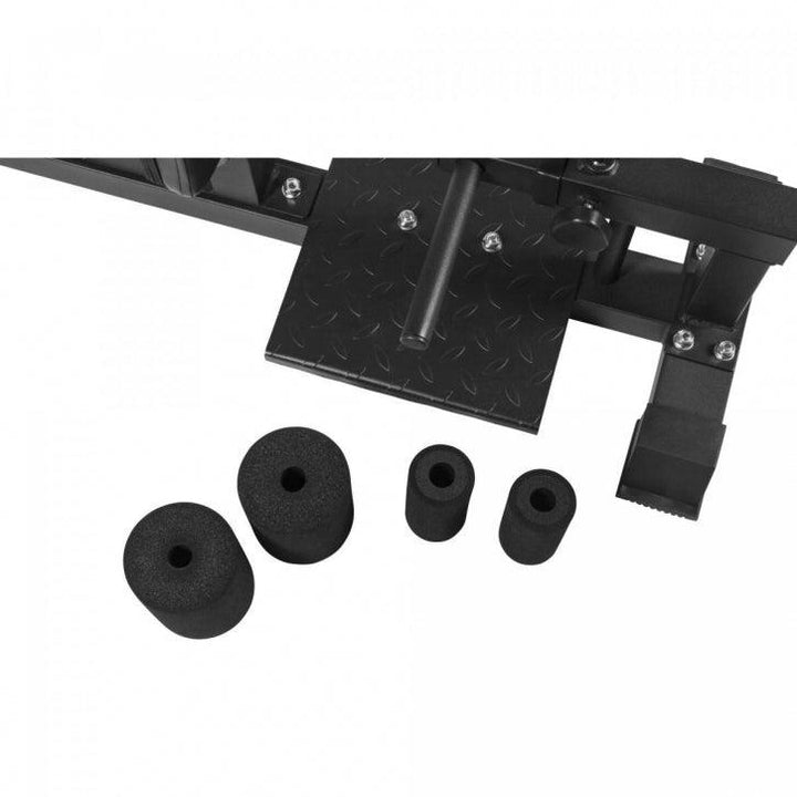 Bancă pentru genuflexiuni Sissy Squat Trainer, Negru - Gorilla Sports Ro