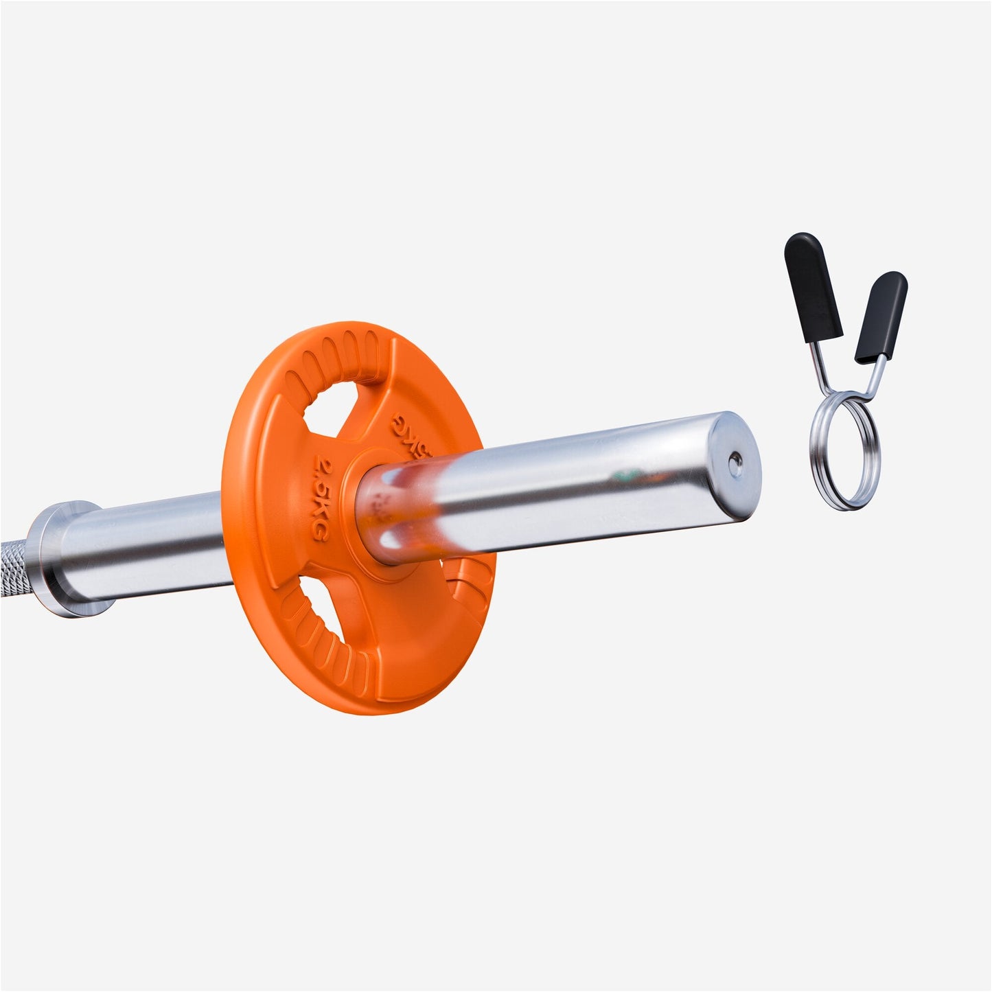 Discuri olimpice cu grip, cauciucate, 1,25 - 25 kg, 50/51 mm