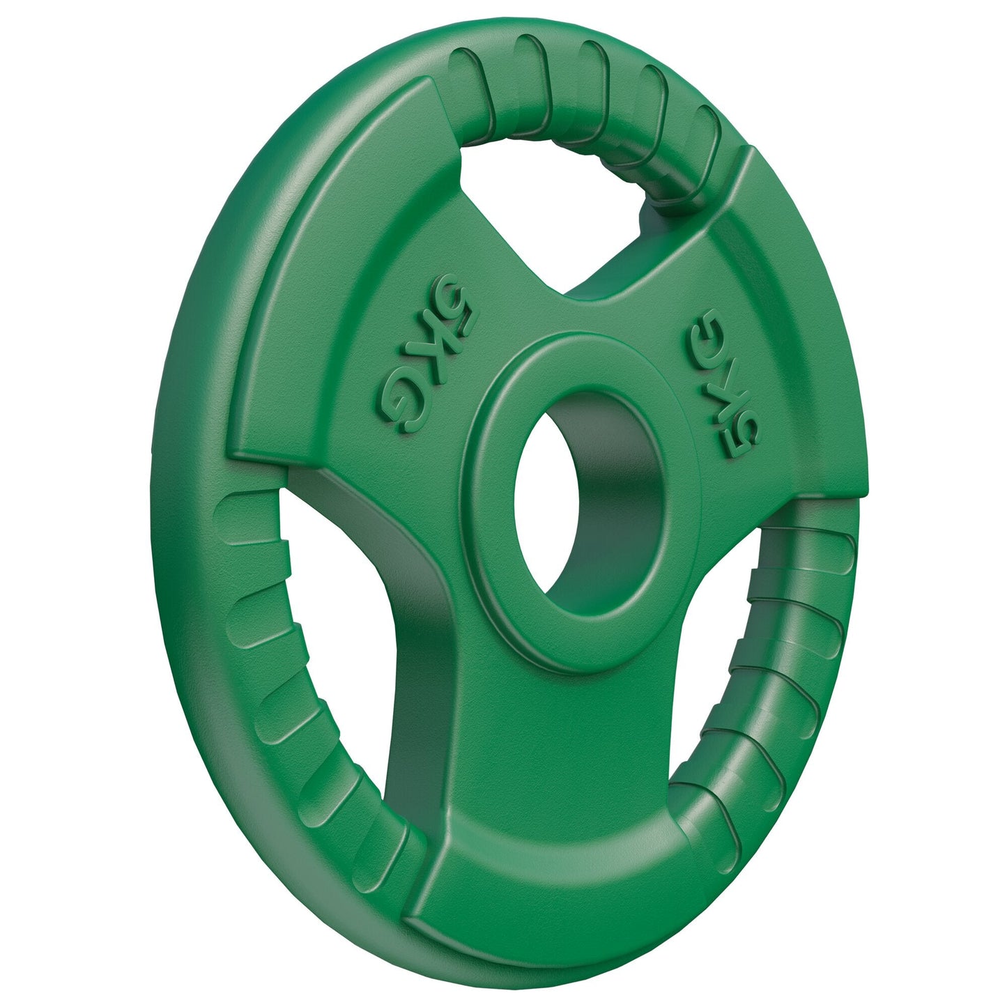 Discuri olimpice cu grip, cauciucate, 1,25 - 25 kg, 50/51 mm