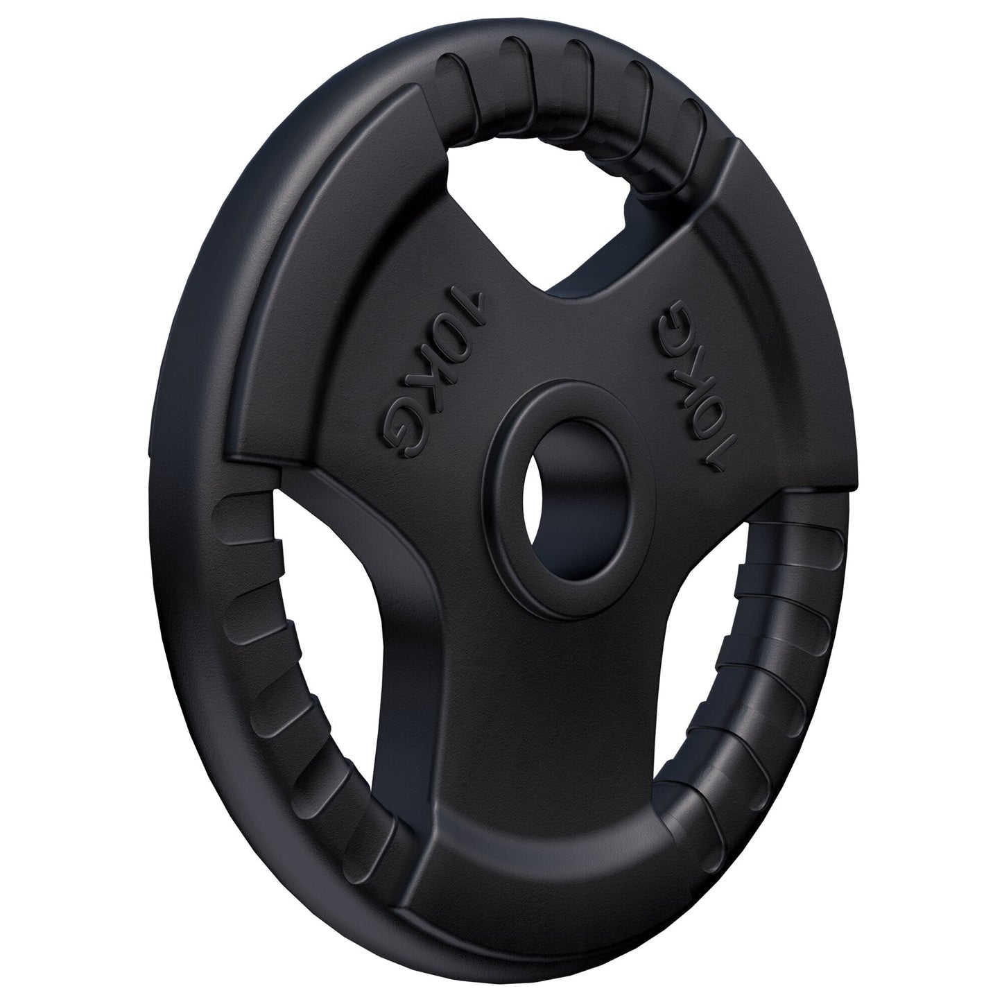 Discuri olimpice cu grip, cauciucate, 1,25 - 25 kg, 50/51 mm