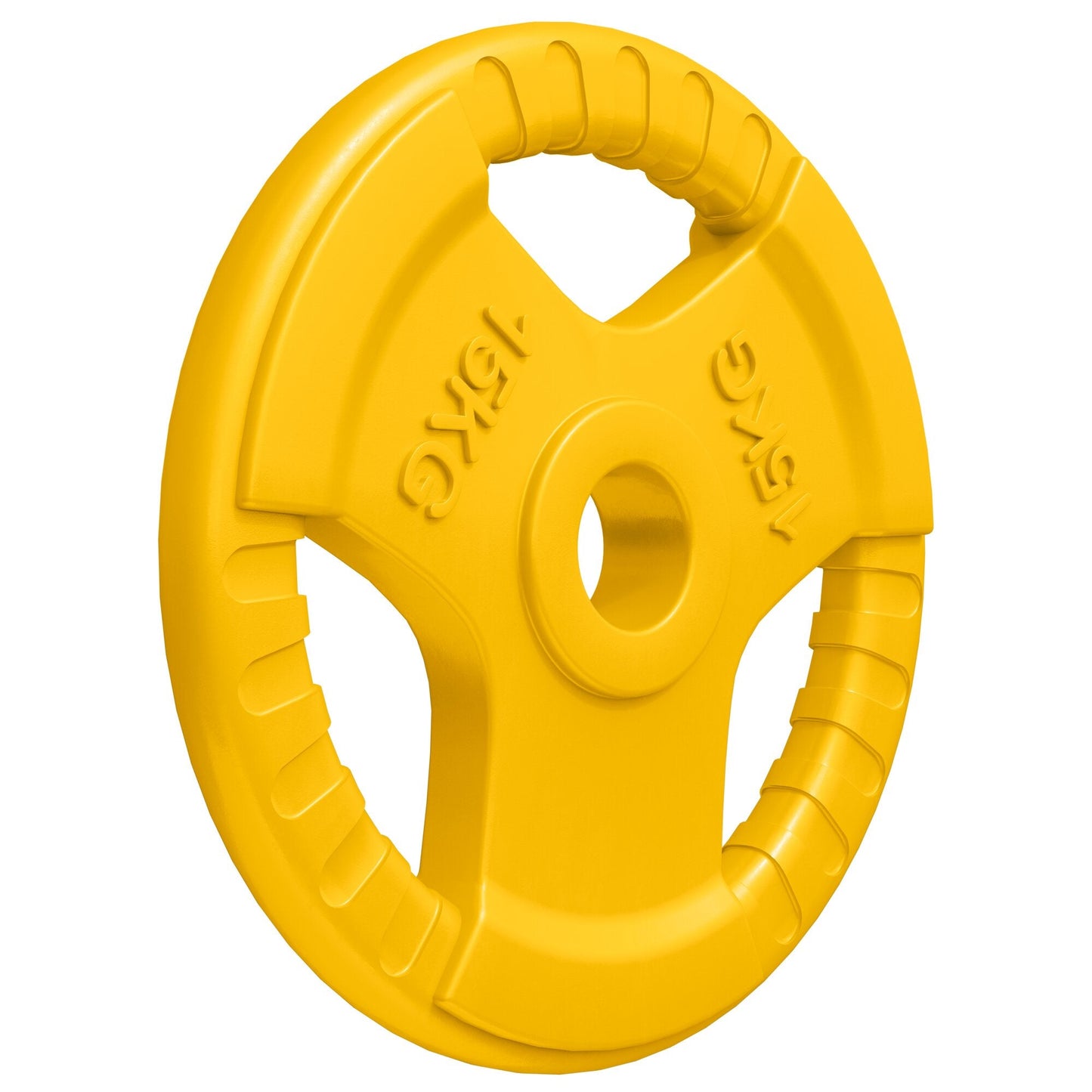 Discuri olimpice cu grip, cauciucate, 1,25 - 25 kg, 50/51 mm