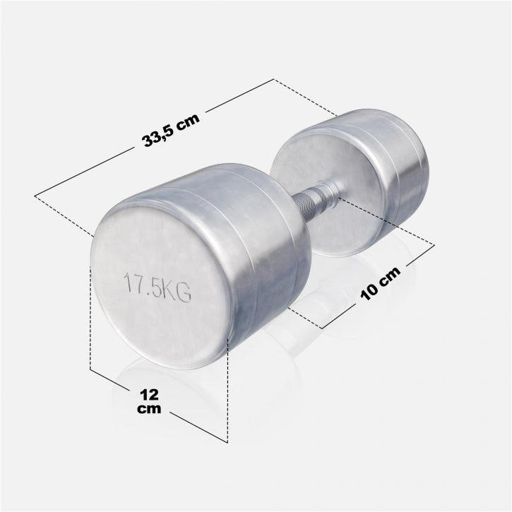 Halteră cromată 1 - 20 kg