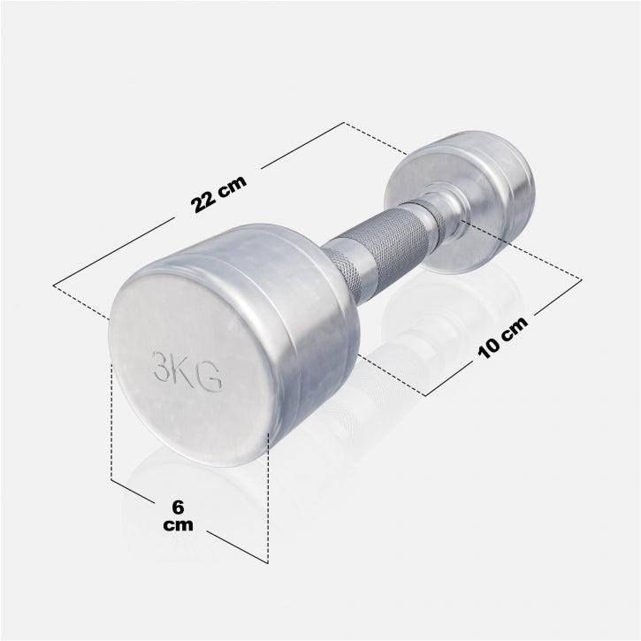 Halteră cromată 1 - 20 kg