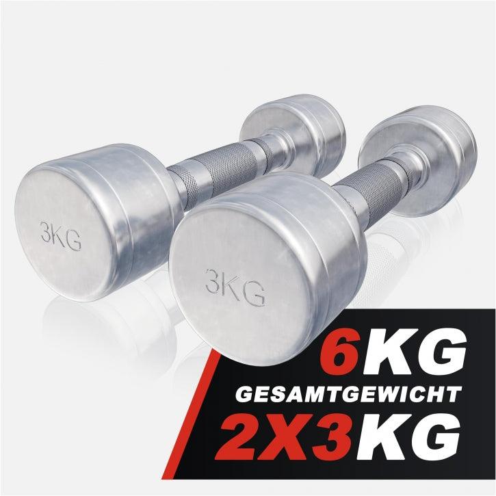 Halteră cromată 1 - 20 kg