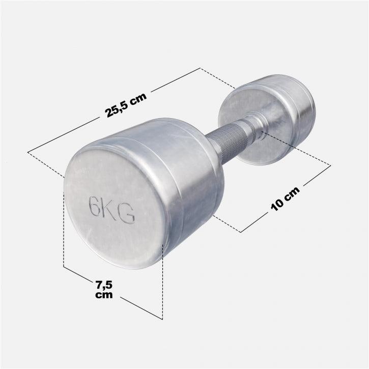 Halteră cromată 1 - 20 kg