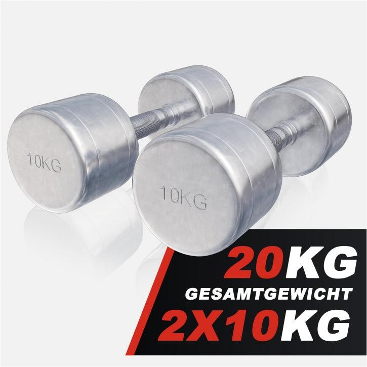 Halteră cromată 1 - 20 kg