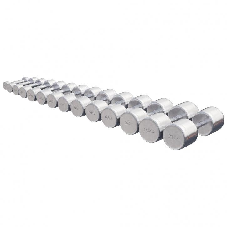 Halteră cromată 1 - 20 kg