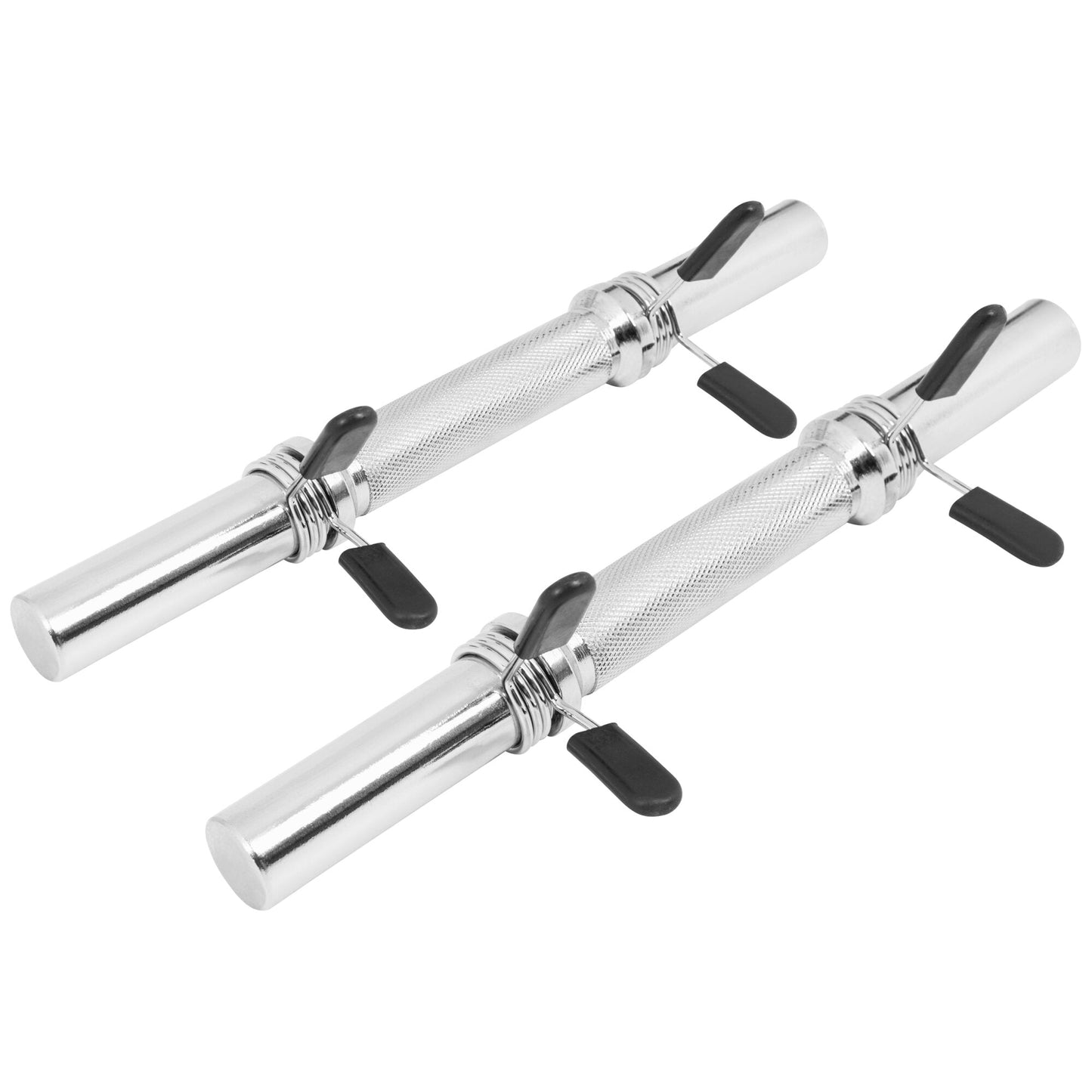 Set de 2 gantere de 35 cm cu sistem de fixare cu arc