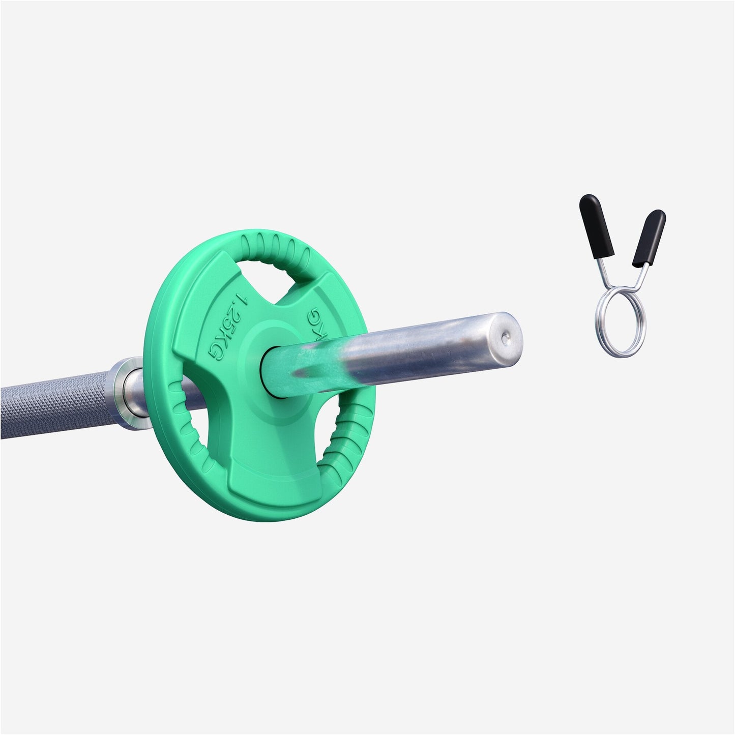 Discuri cu grip, cauciucate, 1,25 - 25 kg, 30/31 mm