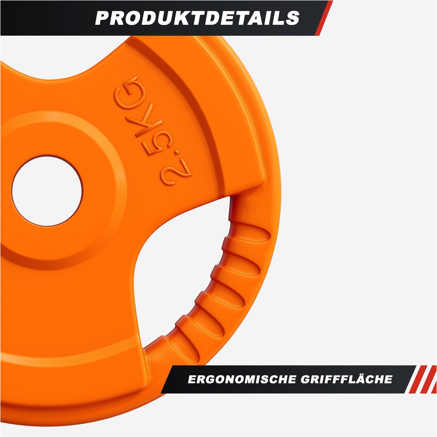 Discuri cu grip, cauciucate, 1,25 - 25 kg, 30/31 mm