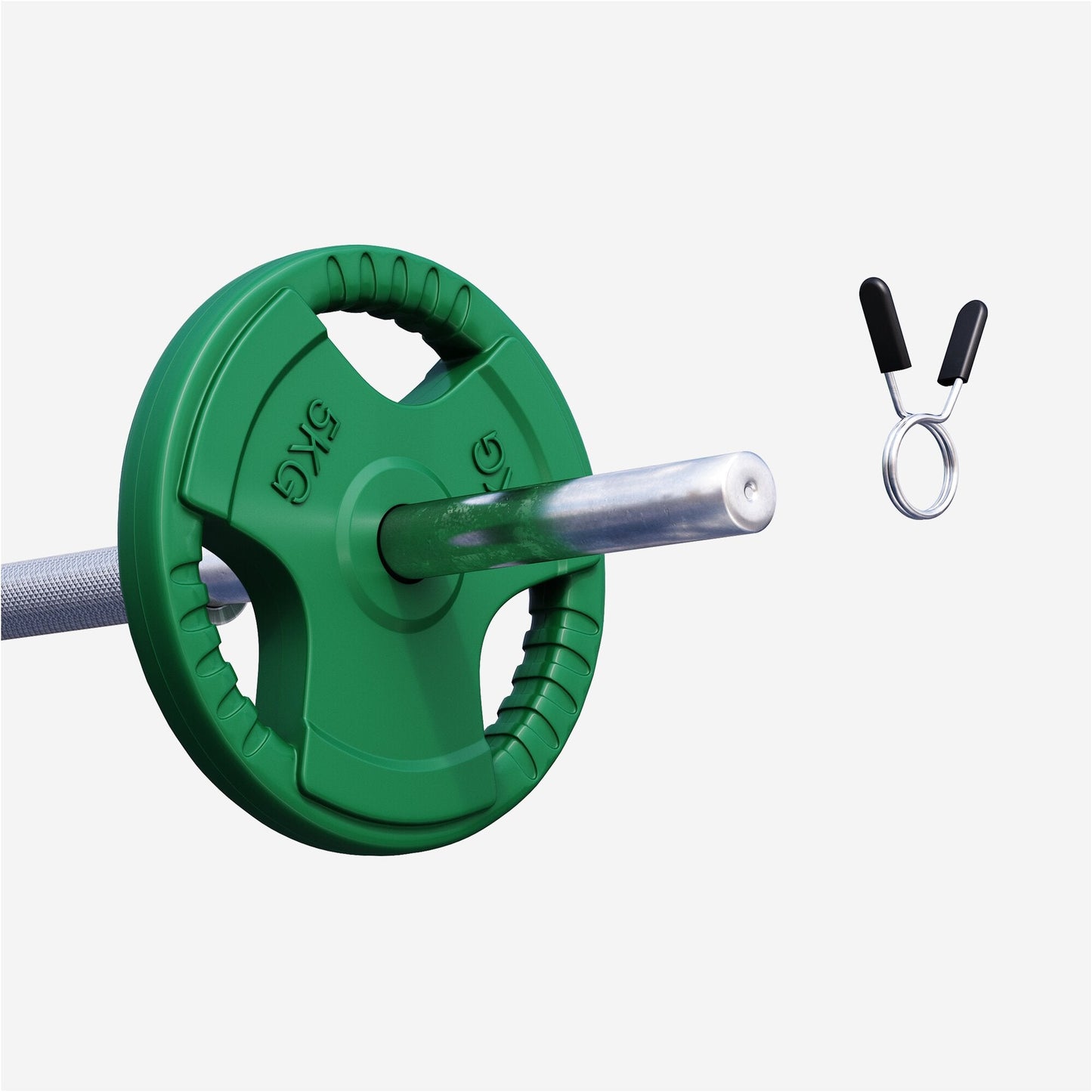 Discuri cu grip, cauciucate, 1,25 - 25 kg, 30/31 mm