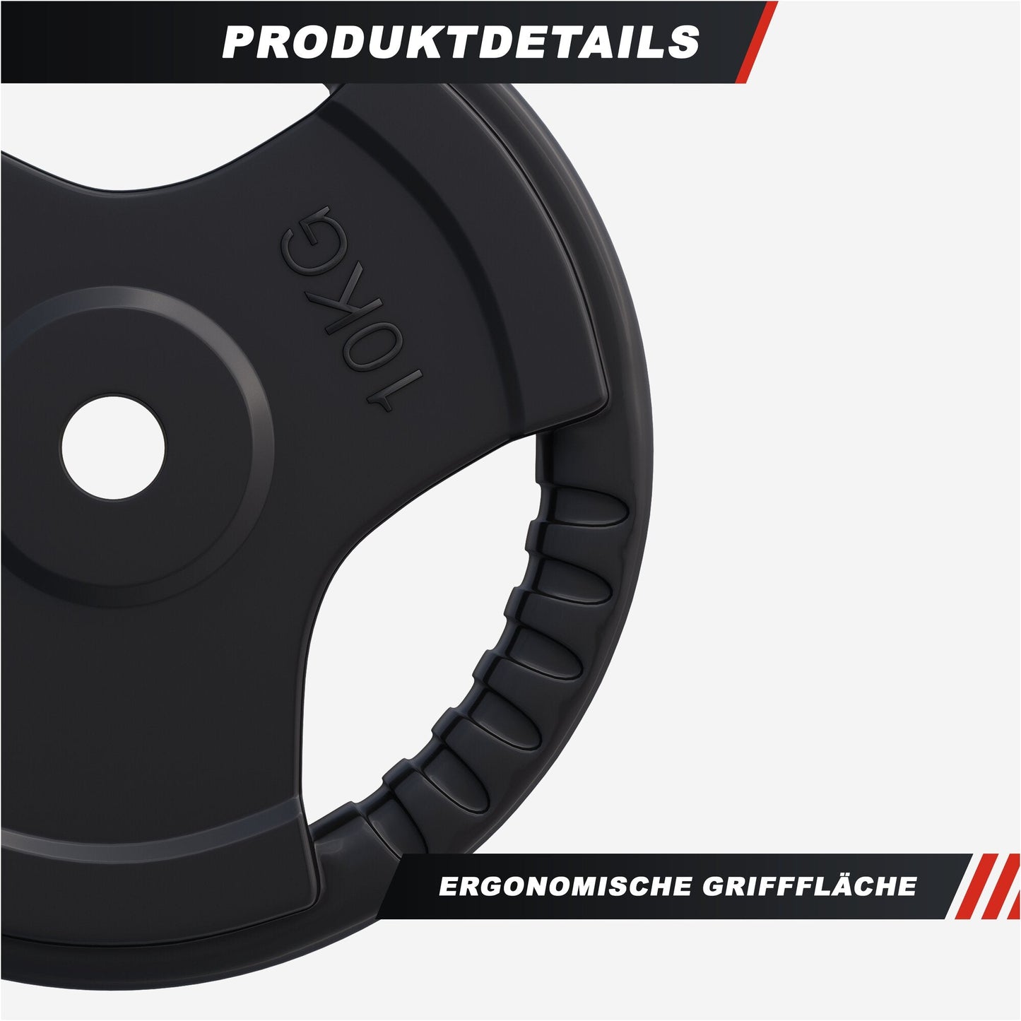 Discuri cu grip, cauciucate, 1,25 - 25 kg, 30/31 mm