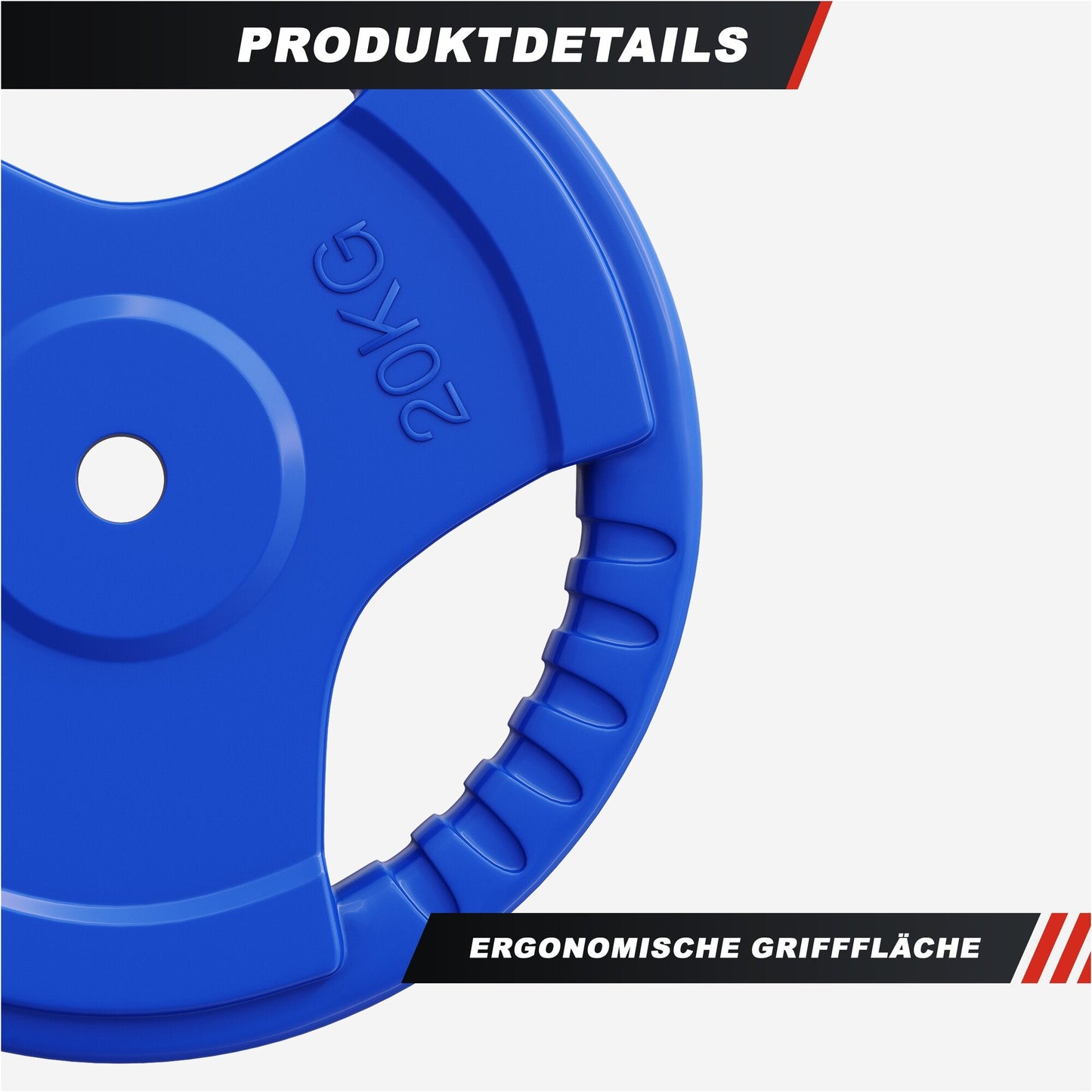 Discuri cu grip, cauciucate, 1,25 - 25 kg, 30/31 mm