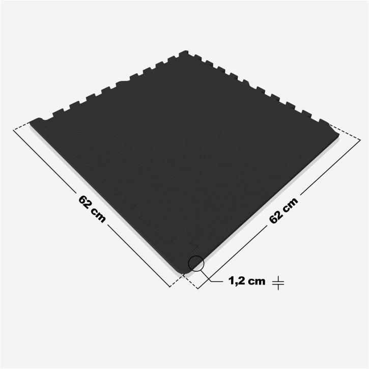 Set de covorașe de protecție 60x60 cm - 6 covorașe incluse, capete de protecție
