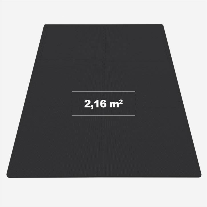 Set de covorașe de protecție 60x60 cm - 6 covorașe incluse, capete de protecție