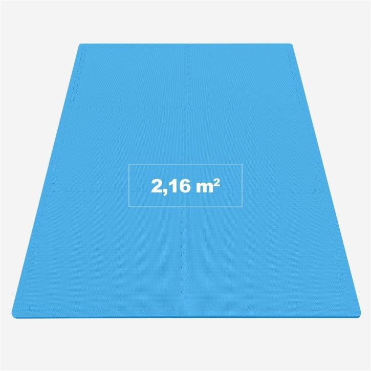 Set de covorașe de protecție 60x60 cm - 6 covorașe incluse, capete de protecție