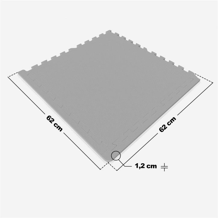 Set de covorașe de protecție 60x60 cm - 6 covorașe incluse, capete de protecție