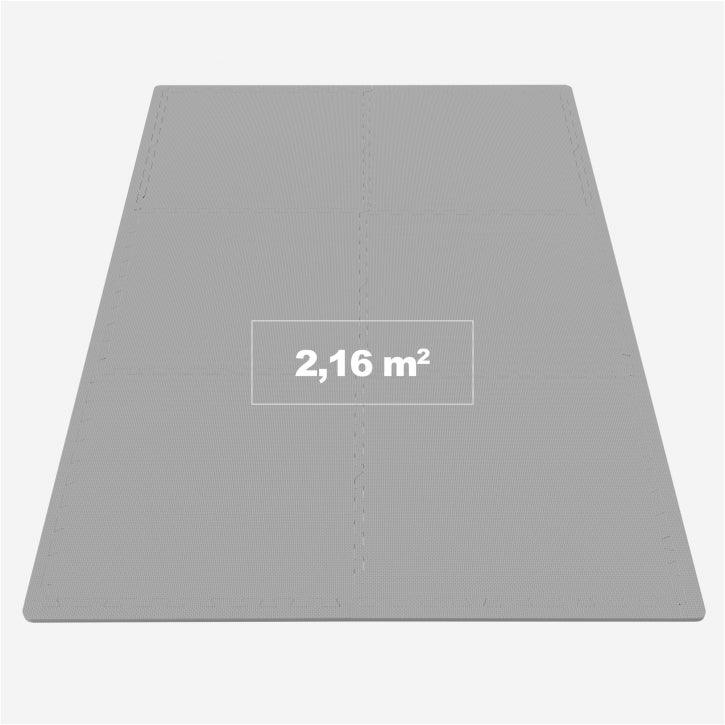 Set de covorașe de protecție 60x60 cm - 6 covorașe incluse, capete de protecție