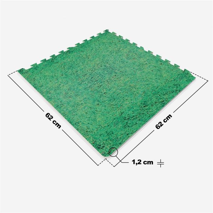Set de covorașe de protecție 60x60 cm - 6 covorașe incluse, capete de protecție