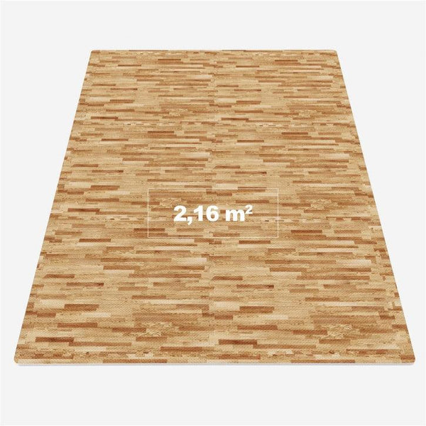 Set Saltea tip puzzel 6 Buc + 12 Margini - Gorilla Sports Ro