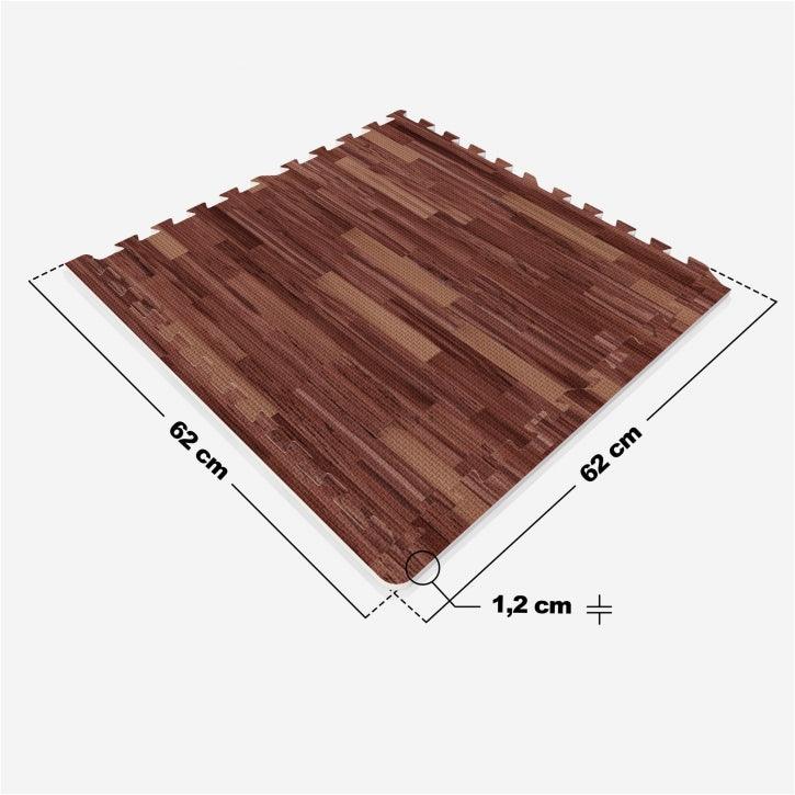 Set de covorașe de protecție 60x60 cm - 6 covorașe incluse, capete de protecție