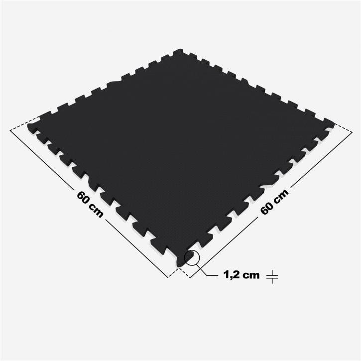 Set de covorașe de protecție pentru podea 60x60 cm - 16 covorașe