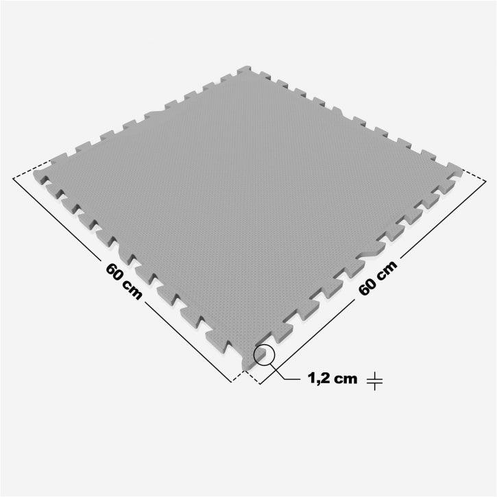 Set de covorașe de protecție pentru podea 60x60 cm - 16 covorașe