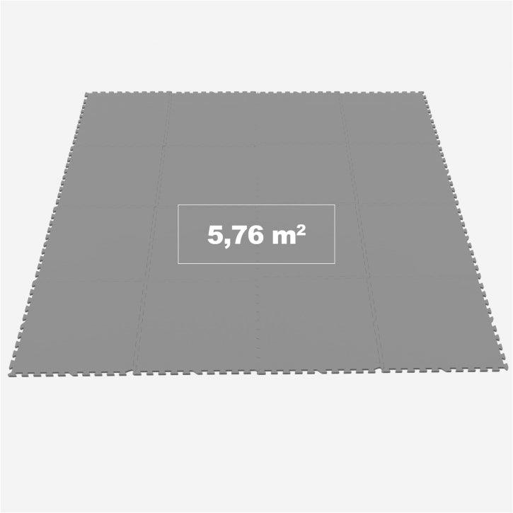 Set de covorașe de protecție pentru podea 60x60 cm - 16 covorașe
