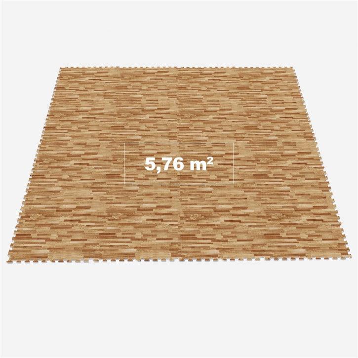 Set de covorașe de protecție pentru podea 60x60 cm - 16 covorașe