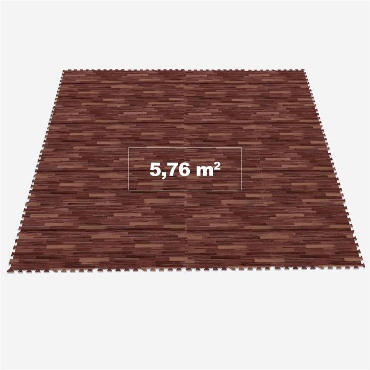 Set de covorașe de protecție pentru podea 60x60 cm - 16 covorașe
