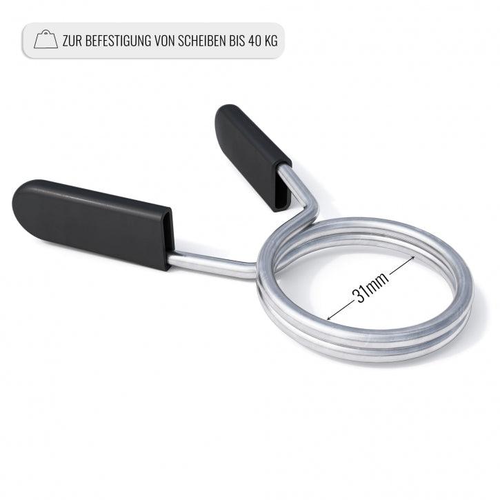 Set de 2 cleme cu arc pentru bare de haltere