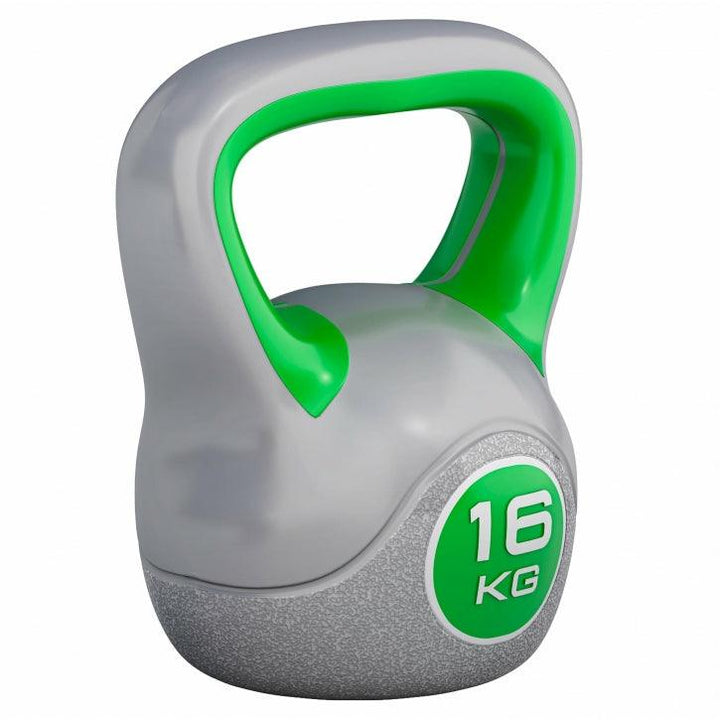 Kettlebell din plastic gri 2 - 20 kg