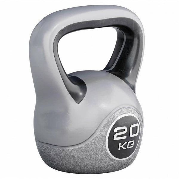 Kettlebell din plastic gri 2 - 20 kg