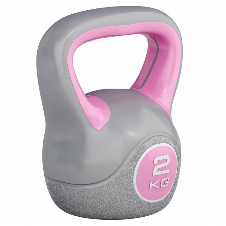 Kettlebell din plastic gri 2 - 20 kg