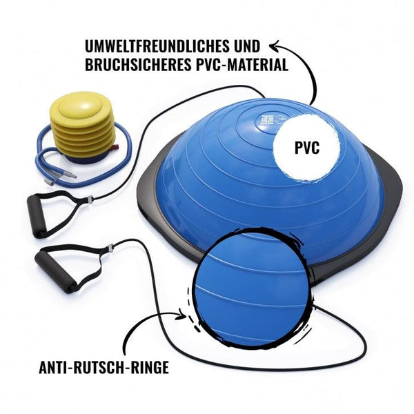 Minge de echilibru cu mânere - Gorilla Sports Ro