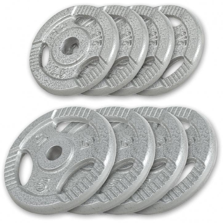 Discuri de halteră din fontă Gripper 0,5 - 20 kg