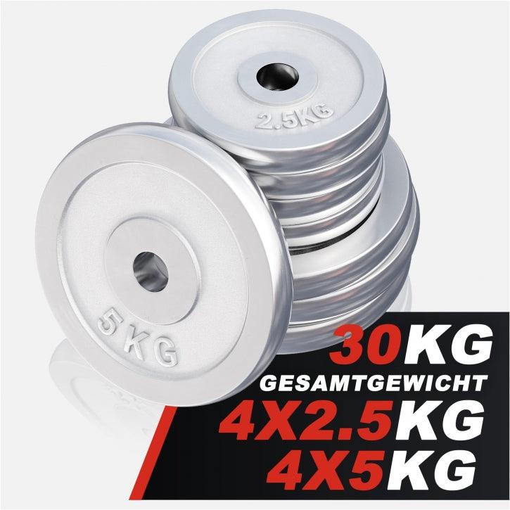 Disc de halteră cromat 0,5 - 30 kg