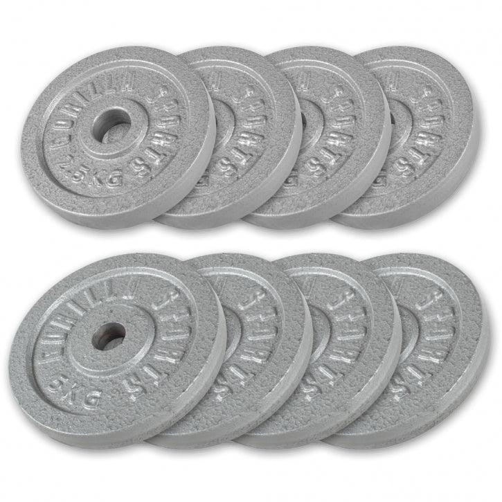 Discuri de halteră din fontă 0,5 - 30 kg